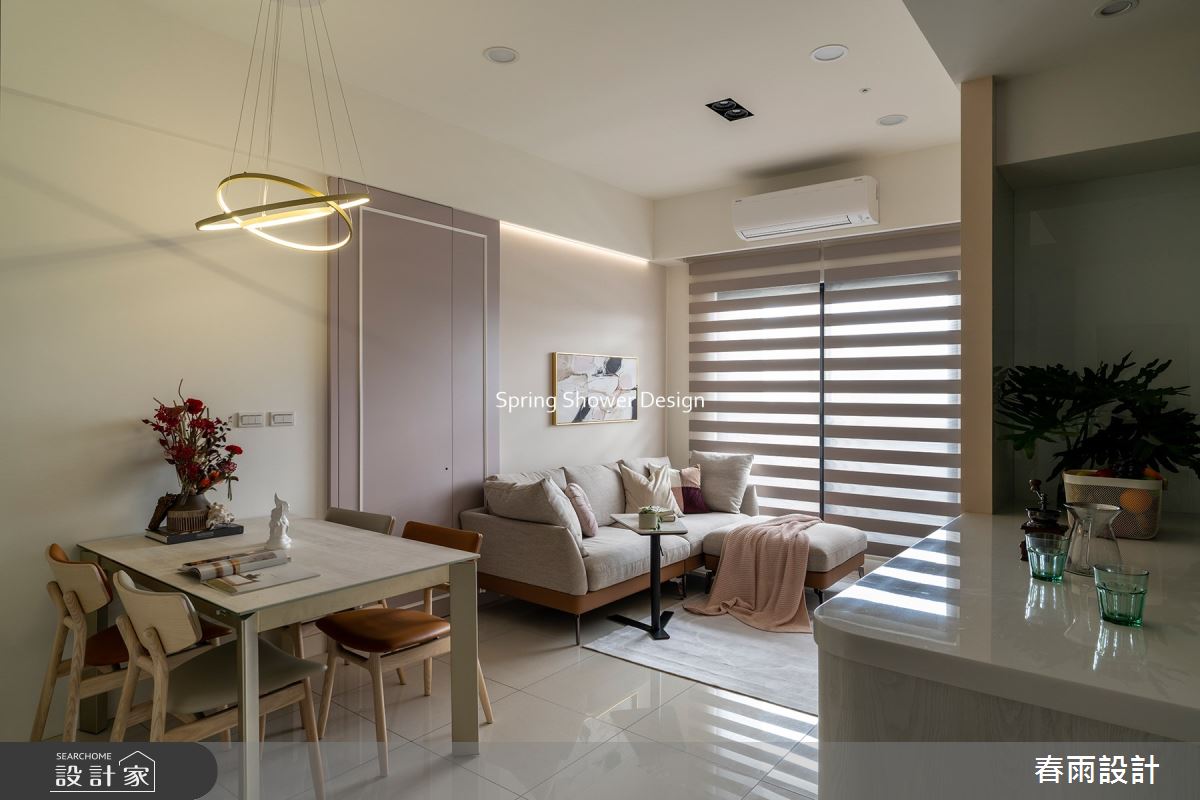 新成屋(5年以下)＿現代風客廳餐廳廚房案例圖片＿春雨設計＿春雨_209 三重欣世代國際館之3