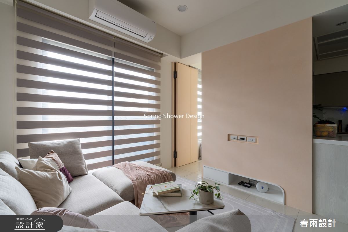 新成屋(5年以下)＿現代風客廳臥室案例圖片＿春雨設計＿春雨_209 三重欣世代國際館之10