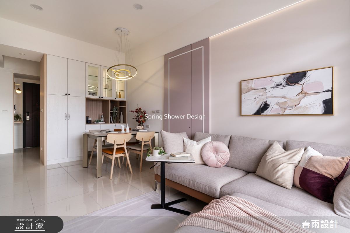 新成屋(5年以下)＿現代風客廳餐廳案例圖片＿春雨設計＿春雨_209 三重欣世代國際館之11