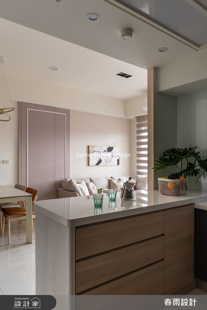 新成屋(5年以下)＿現代風客廳餐廳廚房案例圖片＿春雨設計＿春雨_209 三重欣世代國際館之18