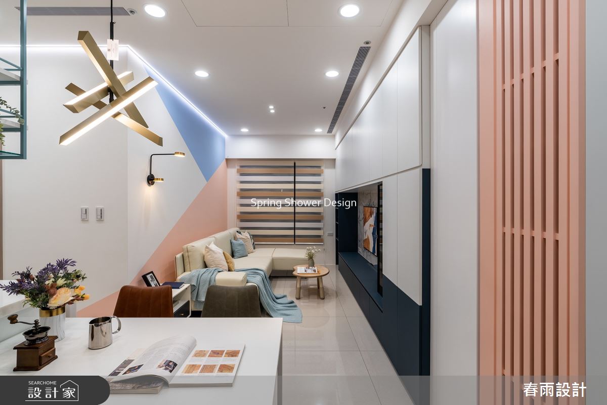 新成屋(5年以下)＿北歐風客廳餐廳案例圖片＿春雨設計＿春雨_210 中租御景2之4
