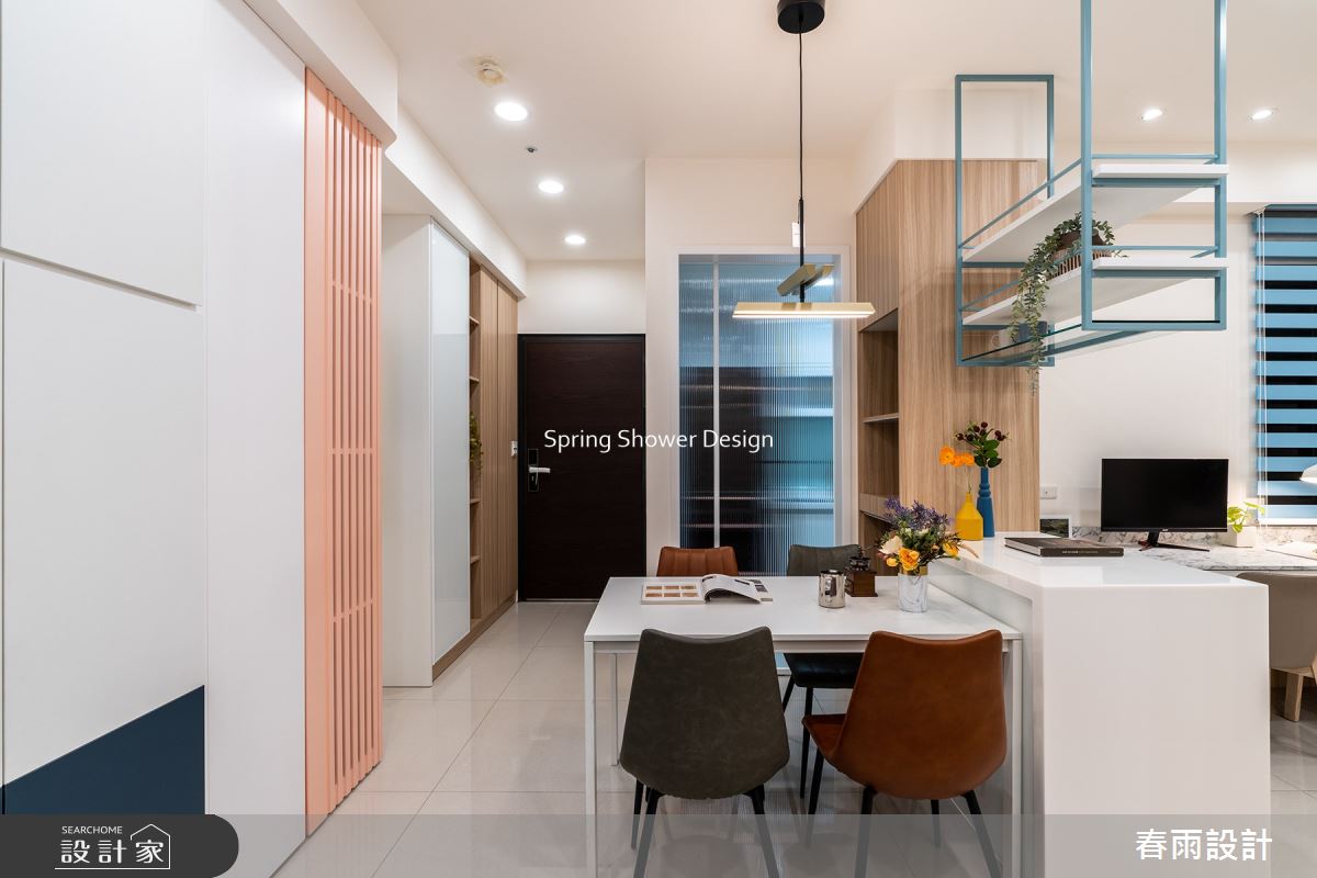 新成屋(5年以下)＿北歐風玄關餐廳案例圖片＿春雨設計＿春雨_210 中租御景2之6