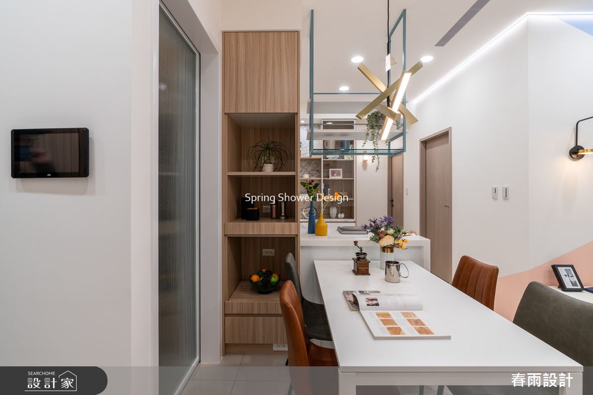 新成屋(5年以下)＿北歐風餐廳案例圖片＿春雨設計＿春雨_210 中租御景2之8