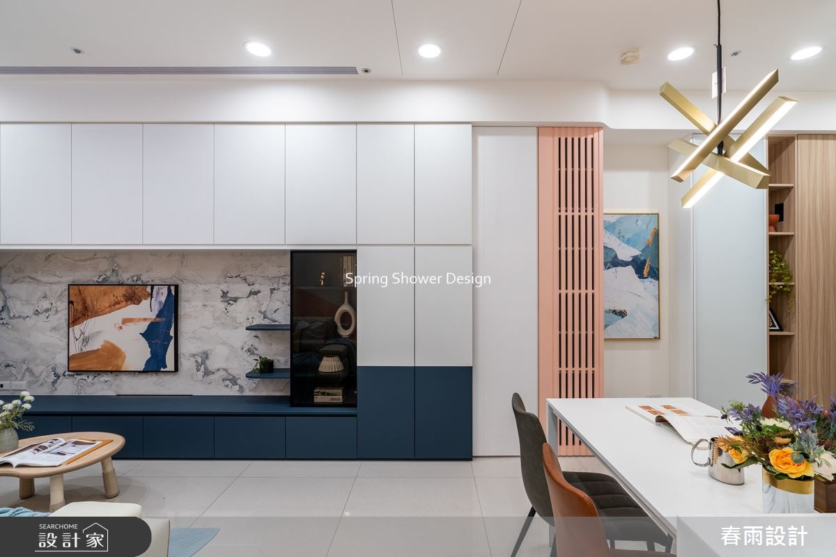 新成屋(5年以下)＿北歐風客廳餐廳案例圖片＿春雨設計＿春雨_210 中租御景2之12
