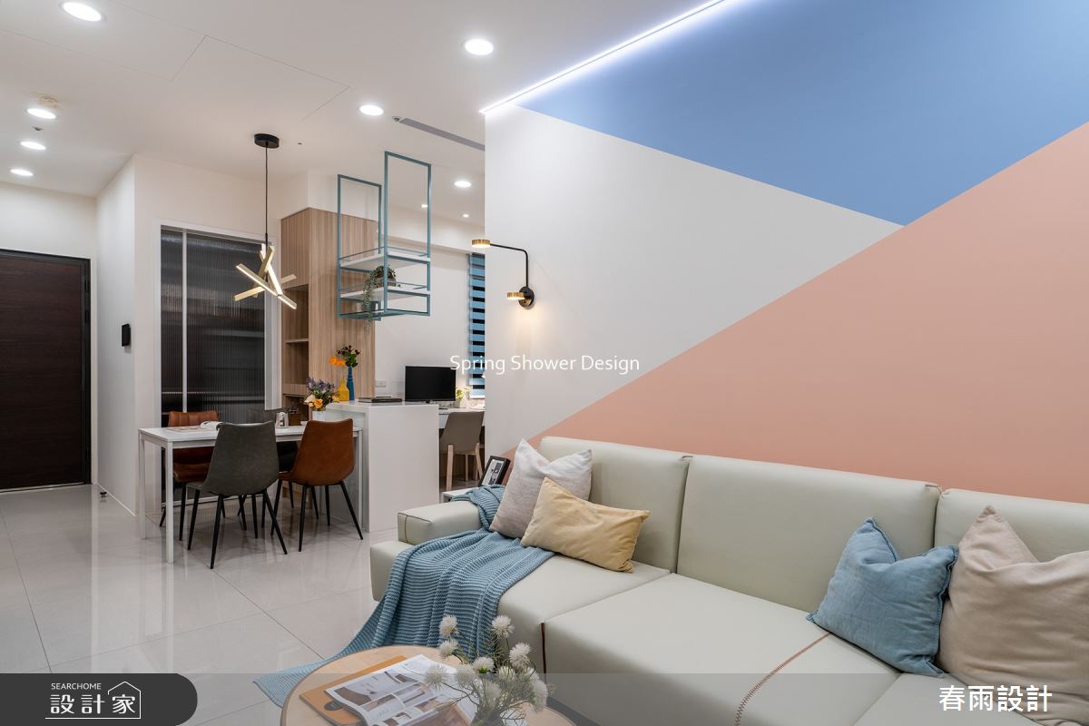 新成屋(5年以下)＿北歐風客廳餐廳案例圖片＿春雨設計＿春雨_210 中租御景2之13