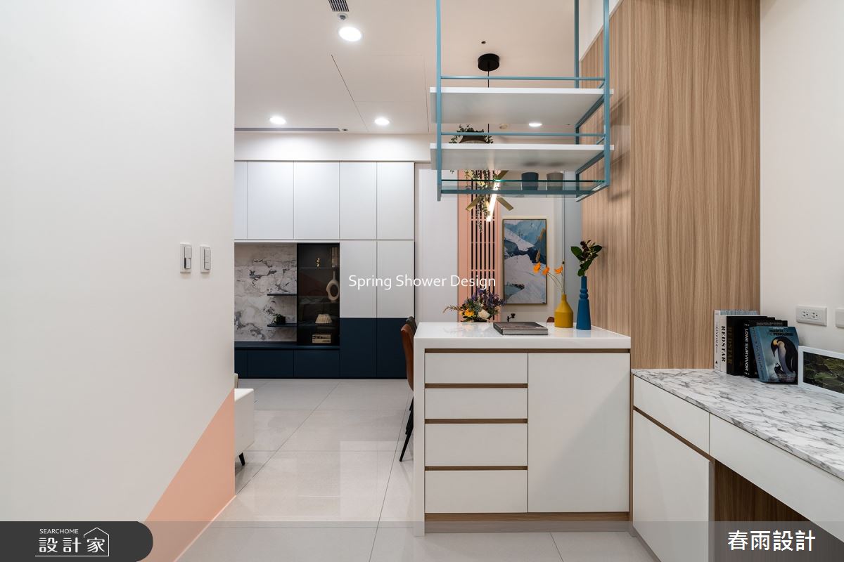 新成屋(5年以下)＿北歐風書房工作區案例圖片＿春雨設計＿春雨_210 中租御景2之16