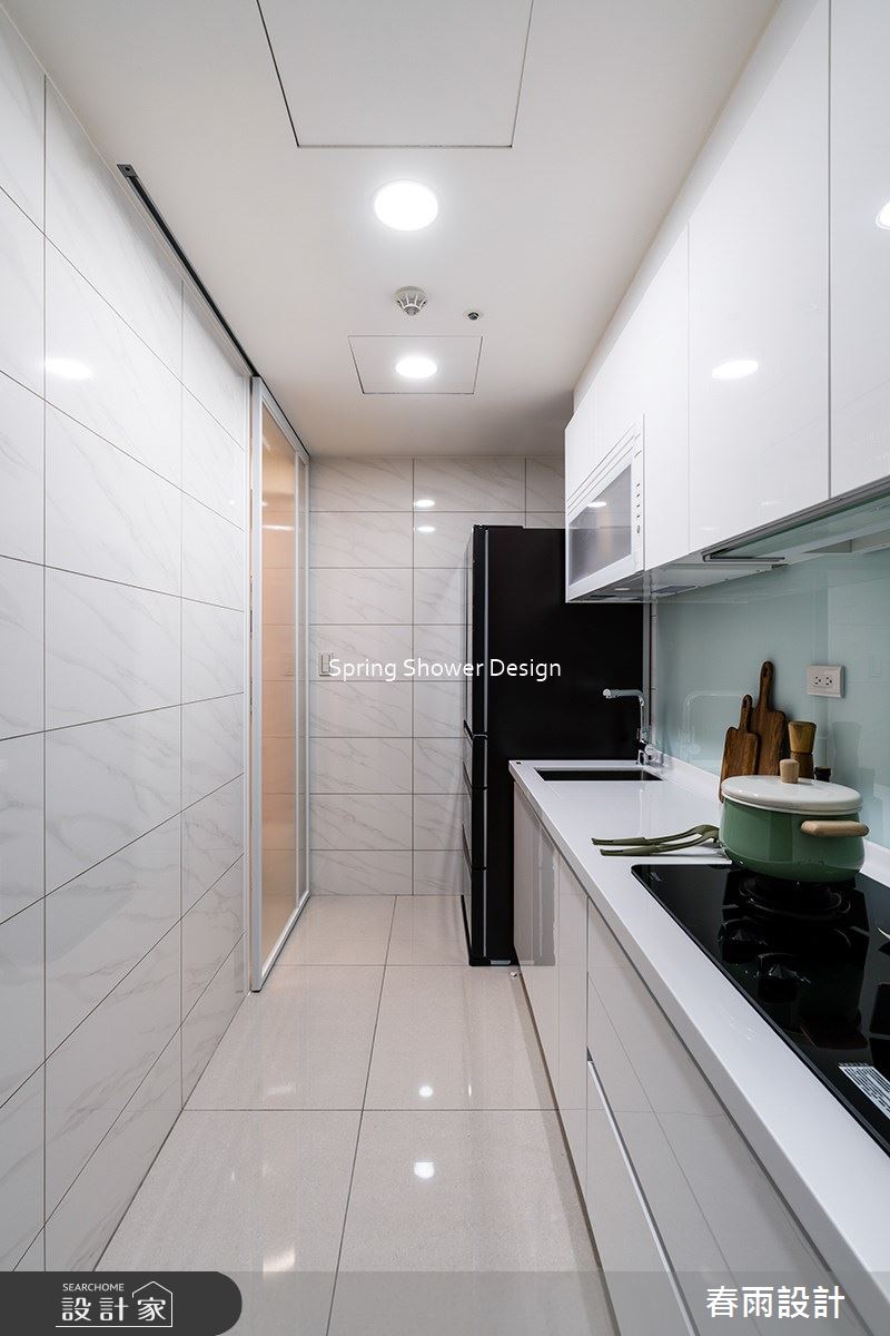 新成屋(5年以下)＿北歐風廚房案例圖片＿春雨設計＿春雨_210 中租御景2之21