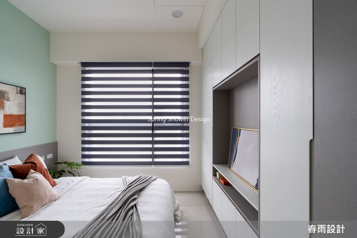 新成屋(5年以下)＿北歐風臥室案例圖片＿春雨設計＿春雨_210 中租御景2之22