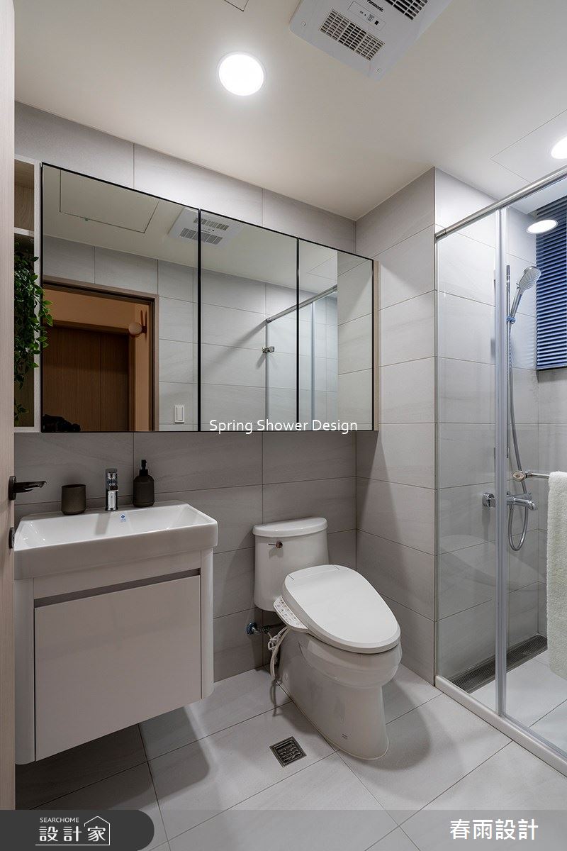 新成屋(5年以下)＿北歐風浴室案例圖片＿春雨設計＿春雨_210 中租御景2之32