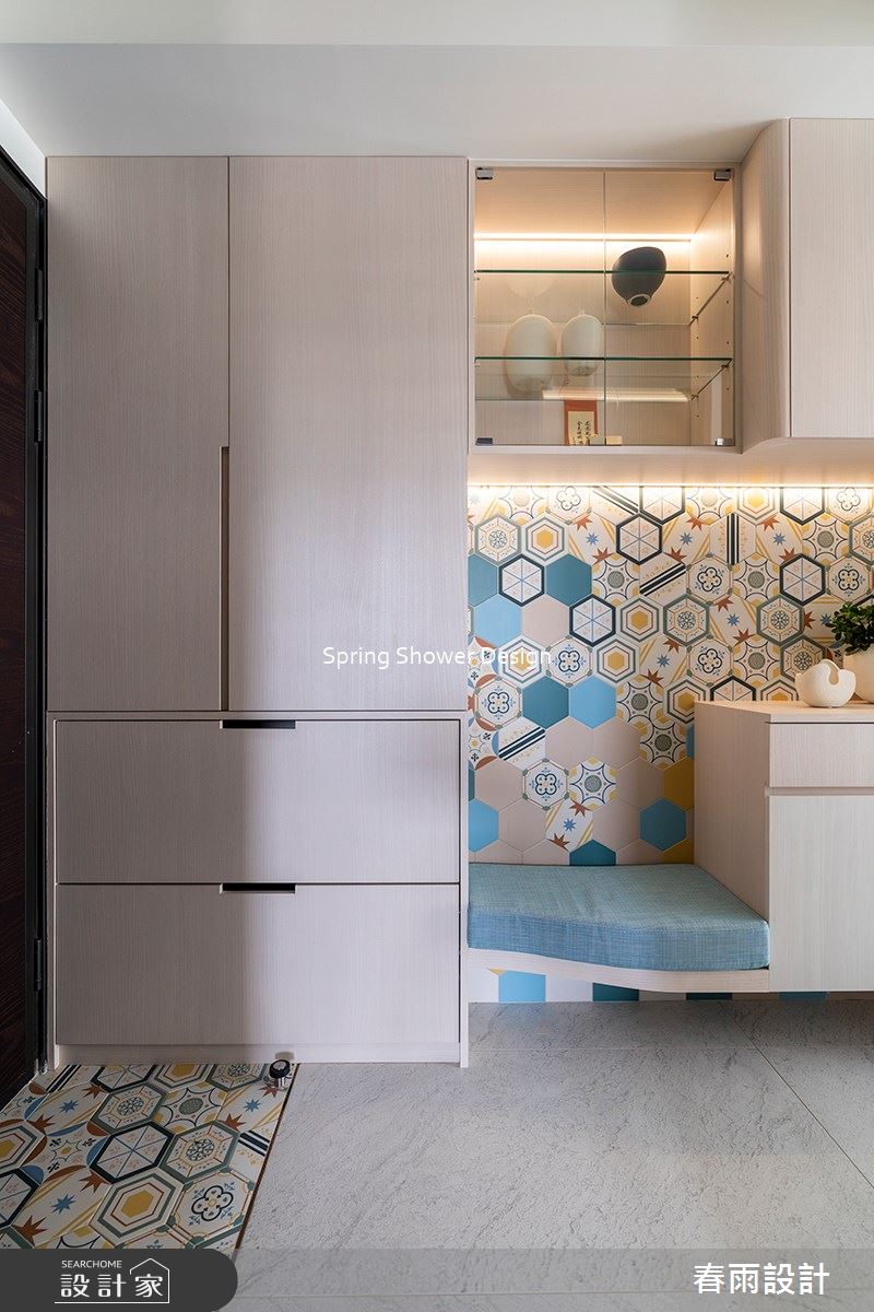 新成屋(5年以下)＿北歐風玄關案例圖片＿春雨設計＿春雨_211 中租御景3之1