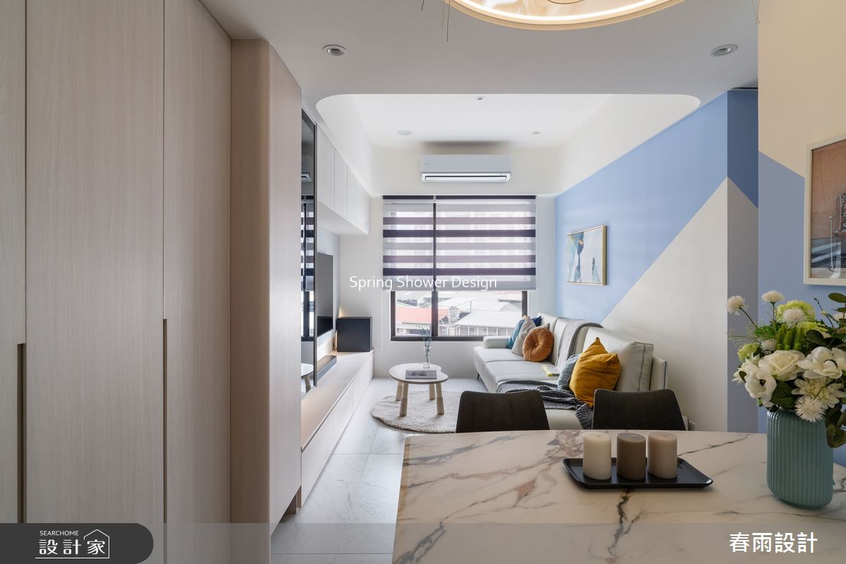新成屋(5年以下)＿北歐風客廳餐廳案例圖片＿春雨設計＿春雨_211 中租御景3之2