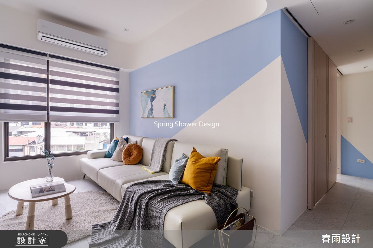 新成屋(5年以下)＿北歐風客廳案例圖片＿春雨設計＿春雨_211 中租御景3之6