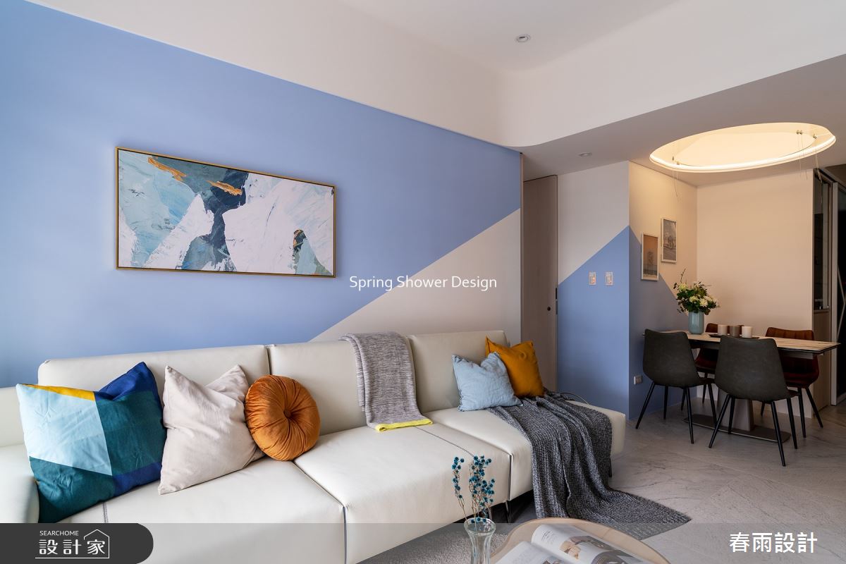 新成屋(5年以下)＿北歐風客廳餐廳案例圖片＿春雨設計＿春雨_211 中租御景3之7