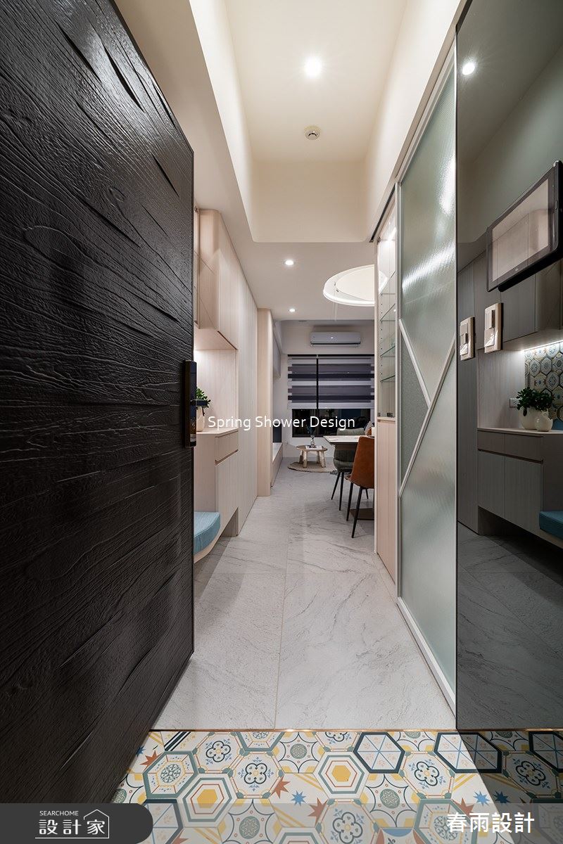 新成屋(5年以下)＿北歐風玄關案例圖片＿春雨設計＿春雨_211 中租御景3之11