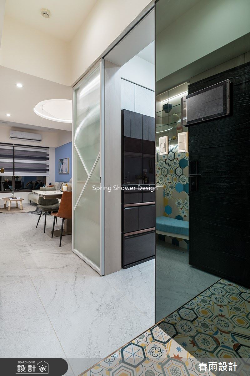 新成屋(5年以下)＿北歐風玄關廚房案例圖片＿春雨設計＿春雨_211 中租御景3之12