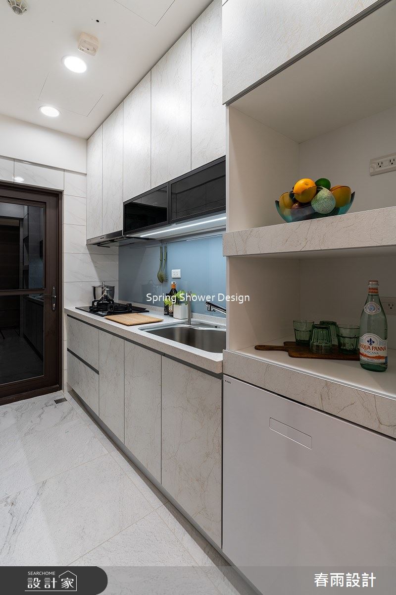 新成屋(5年以下)＿北歐風廚房案例圖片＿春雨設計＿春雨_211 中租御景3之13