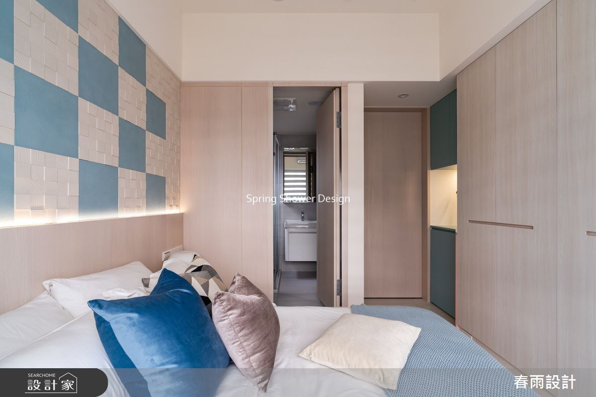 新成屋(5年以下)＿北歐風臥室浴室案例圖片＿春雨設計＿春雨_211 中租御景3之16