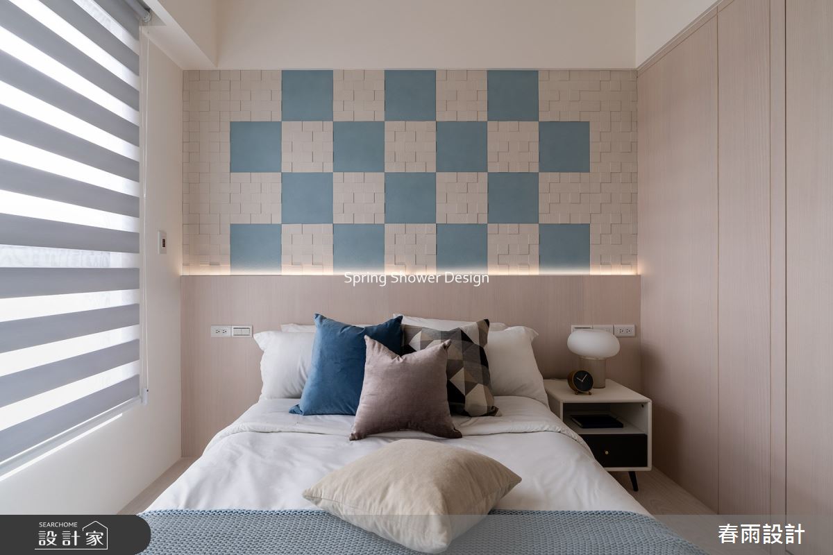 新成屋(5年以下)＿北歐風臥室案例圖片＿春雨設計＿春雨_211 中租御景3之17