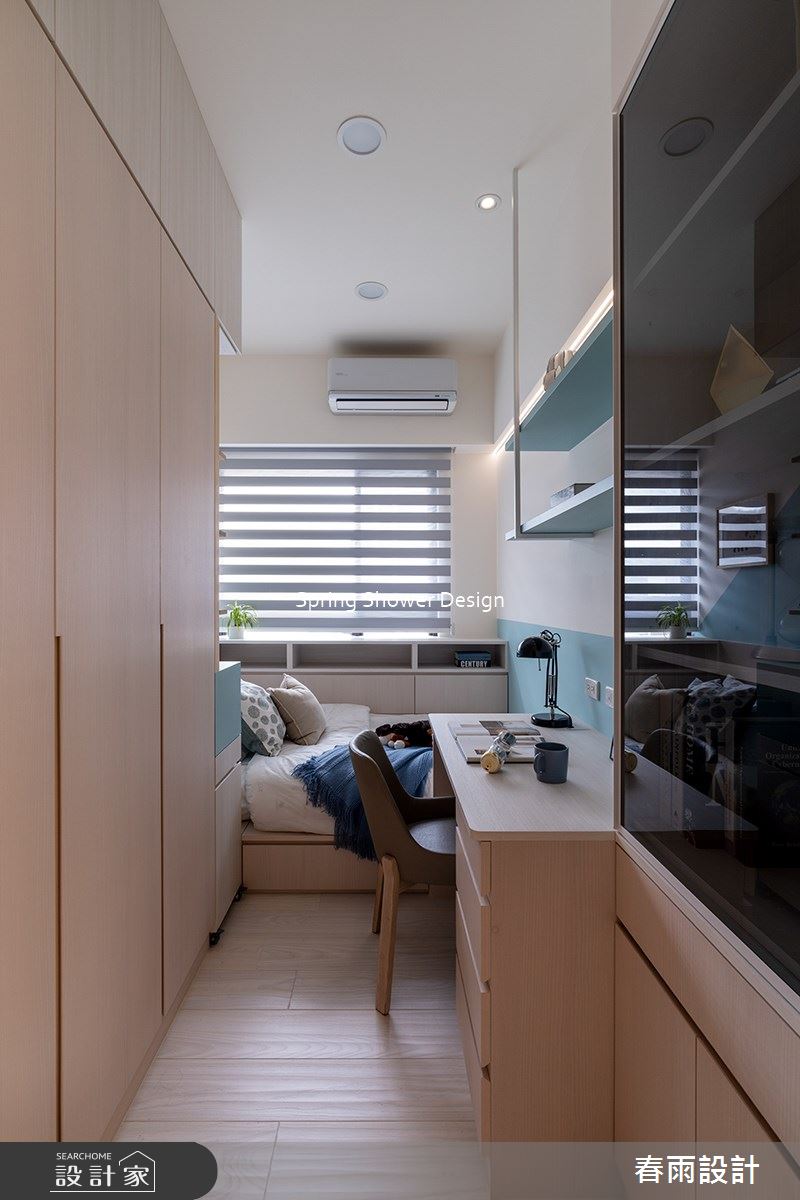 新成屋(5年以下)＿北歐風臥室案例圖片＿春雨設計＿春雨_211 中租御景3之26