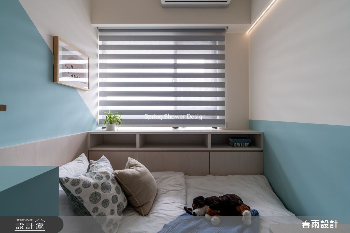 新成屋(5年以下)＿北歐風臥室案例圖片＿春雨設計＿春雨_211 中租御景3之28