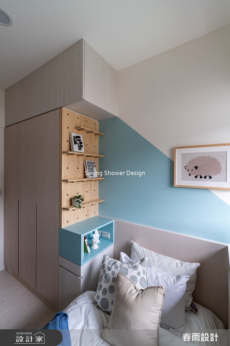 新成屋(5年以下)＿北歐風臥室案例圖片＿春雨設計＿春雨_211 中租御景3之30