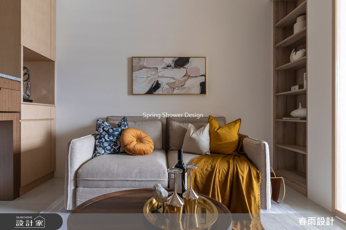 11坪新成屋(5年以下)＿現代風客廳案例圖片＿春雨設計＿春雨_212 中租御景1之7