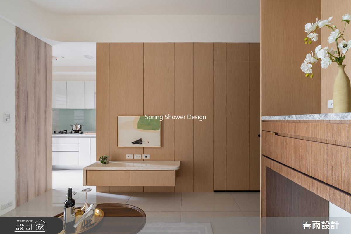 11坪新成屋(5年以下)＿現代風客廳廚房案例圖片＿春雨設計＿春雨_212 中租御景1之11