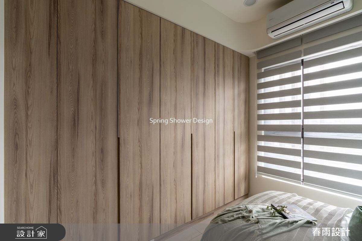 11坪新成屋(5年以下)＿現代風臥室案例圖片＿春雨設計＿春雨_212 中租御景1之16