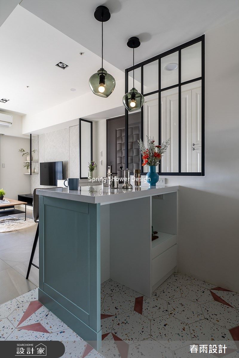 新成屋(5年以下)＿美式風吧檯案例圖片＿春雨設計＿春雨_213 台中共好Melody之5