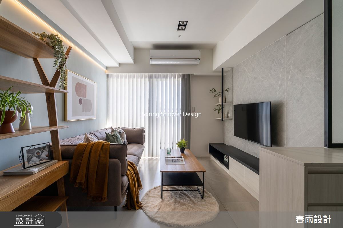 新成屋(5年以下)＿美式風客廳案例圖片＿春雨設計＿春雨_213 台中共好Melody之8