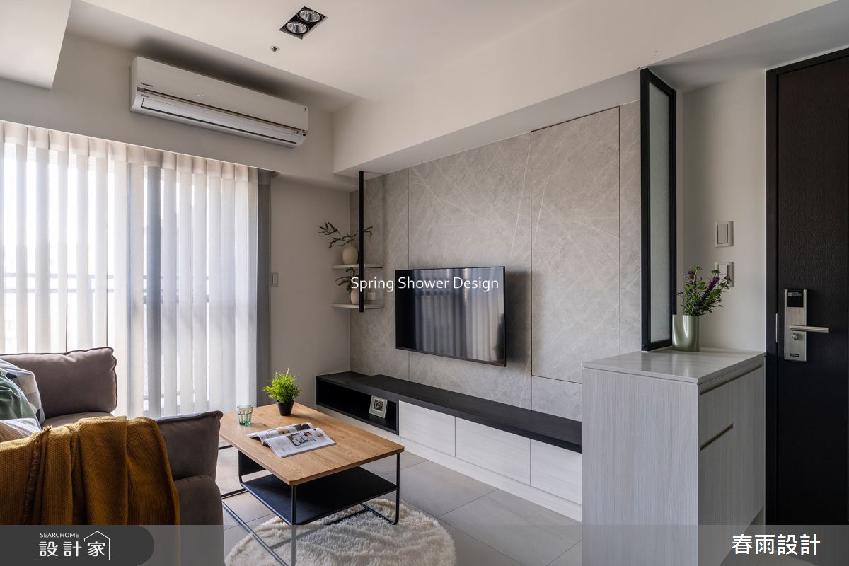 新成屋(5年以下)＿美式風客廳案例圖片＿春雨設計＿春雨_213 台中共好Melody之9