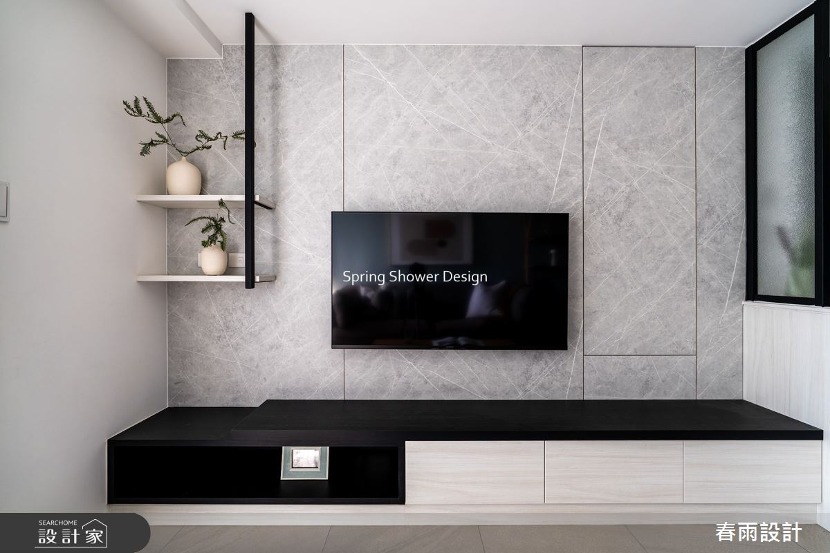 新成屋(5年以下)＿美式風客廳案例圖片＿春雨設計＿春雨_213 台中共好Melody之10