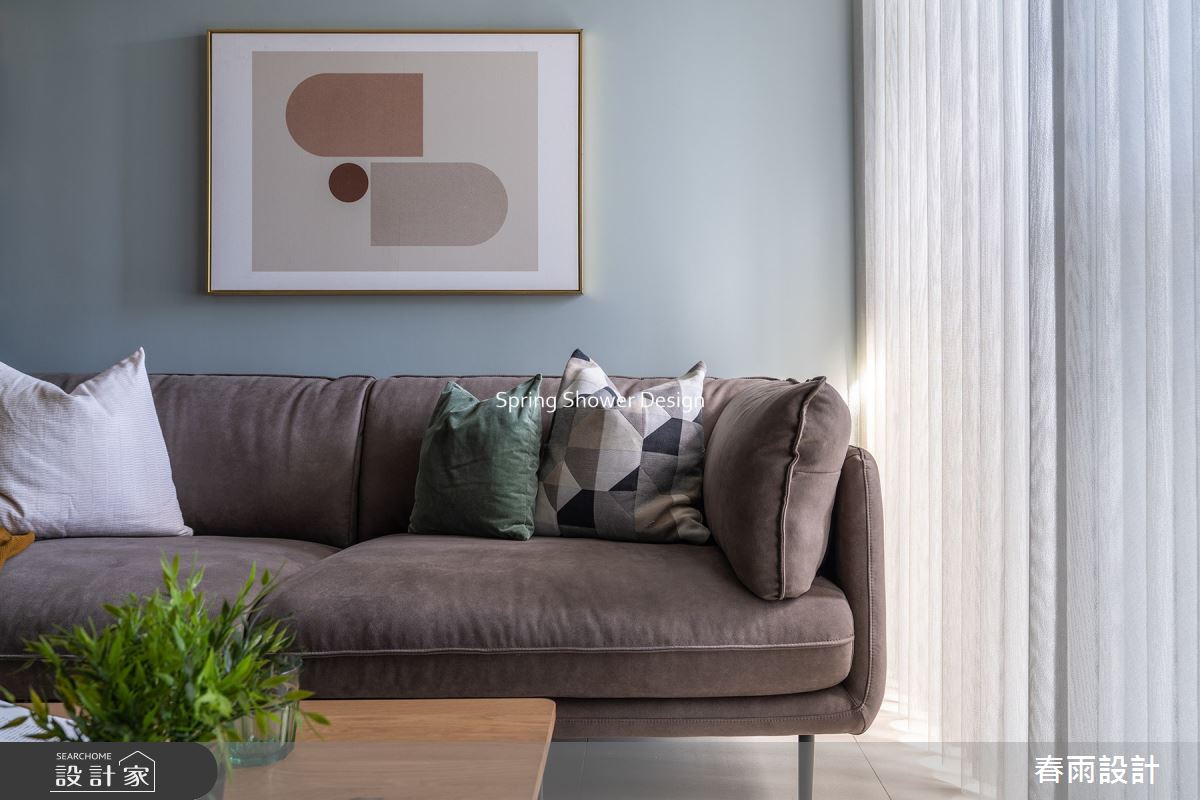 新成屋(5年以下)＿美式風客廳案例圖片＿春雨設計＿春雨_213 台中共好Melody之16