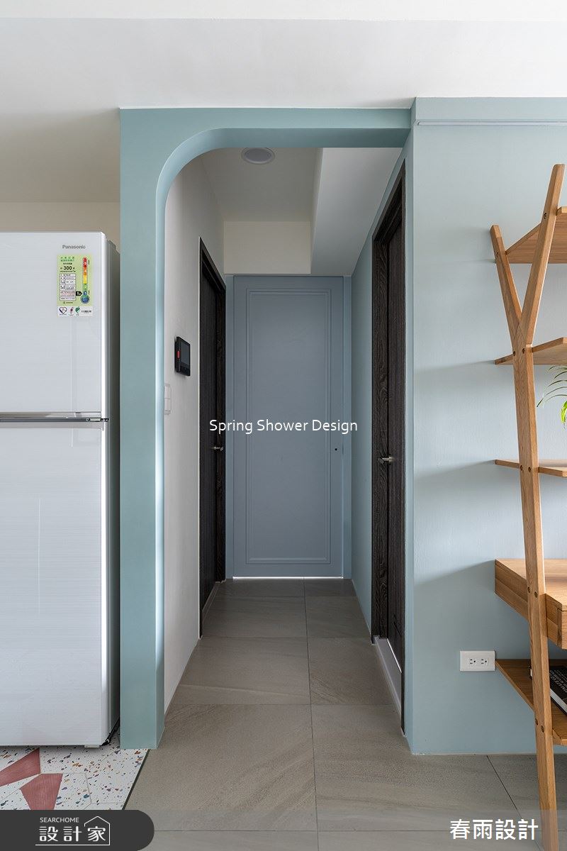 新成屋(5年以下)＿美式風走廊案例圖片＿春雨設計＿春雨_213 台中共好Melody之17