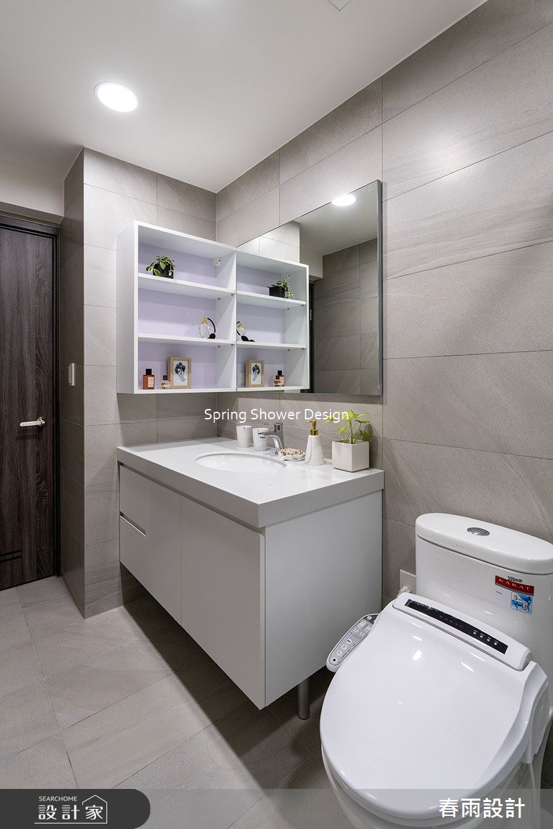 新成屋(5年以下)＿美式風浴室案例圖片＿春雨設計＿春雨_213 台中共好Melody之32
