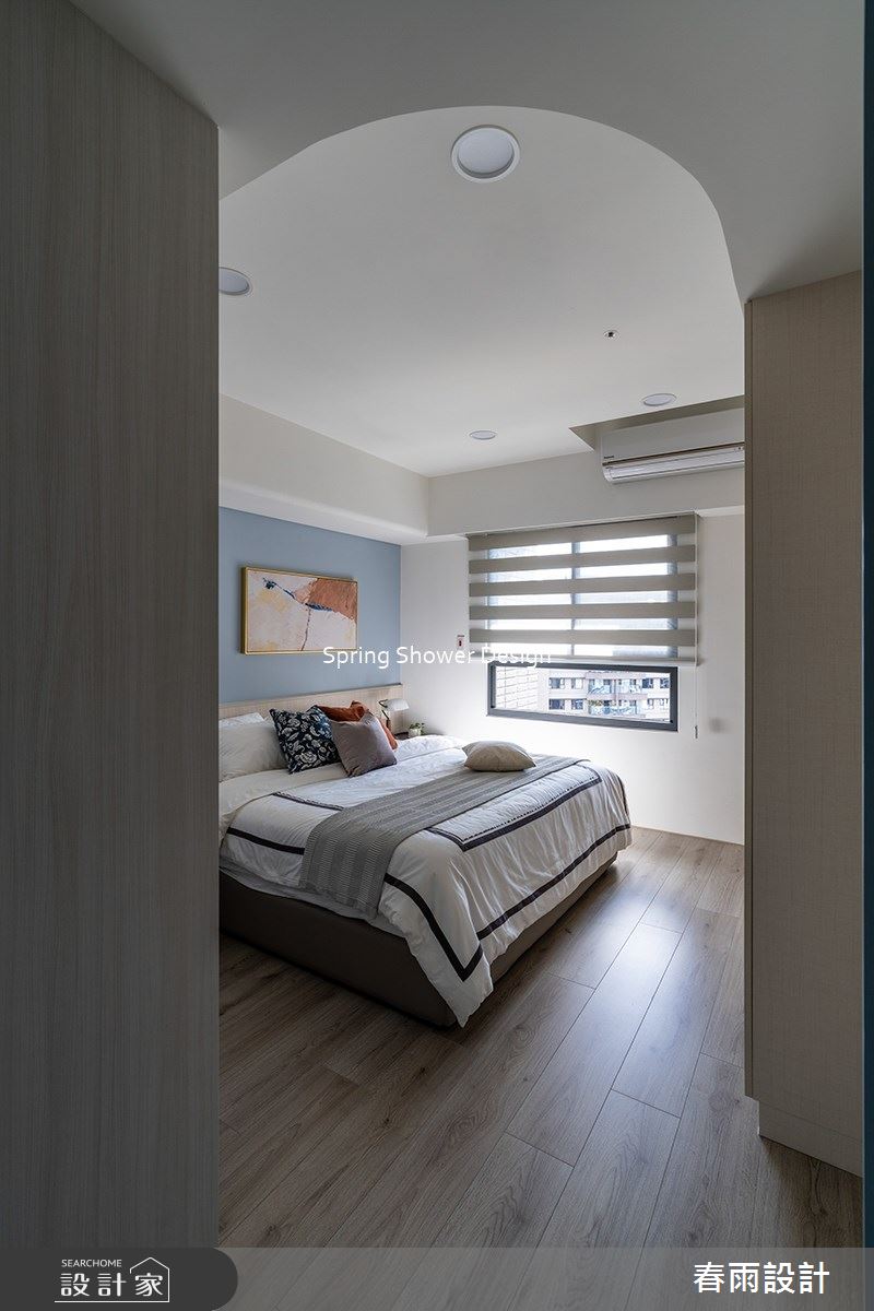 新成屋(5年以下)＿美式風臥室案例圖片＿春雨設計＿春雨_213 台中共好Melody之19