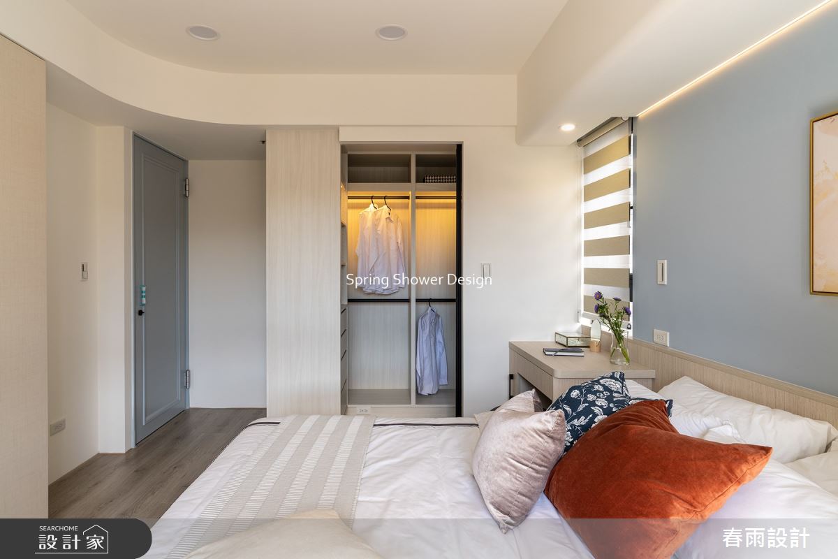 新成屋(5年以下)＿美式風臥室案例圖片＿春雨設計＿春雨_213 台中共好Melody之25