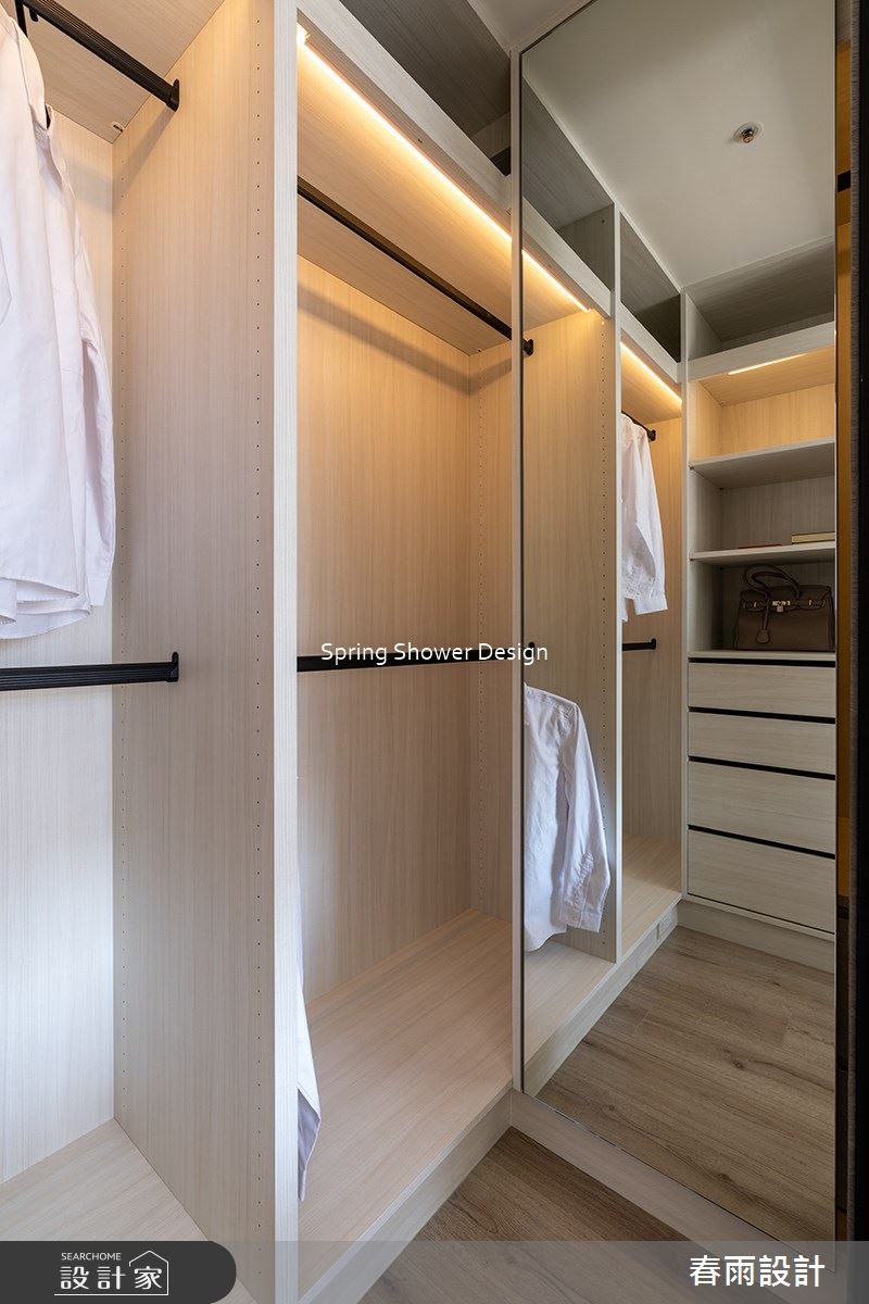 新成屋(5年以下)＿美式風更衣間案例圖片＿春雨設計＿春雨_213 台中共好Melody之26
