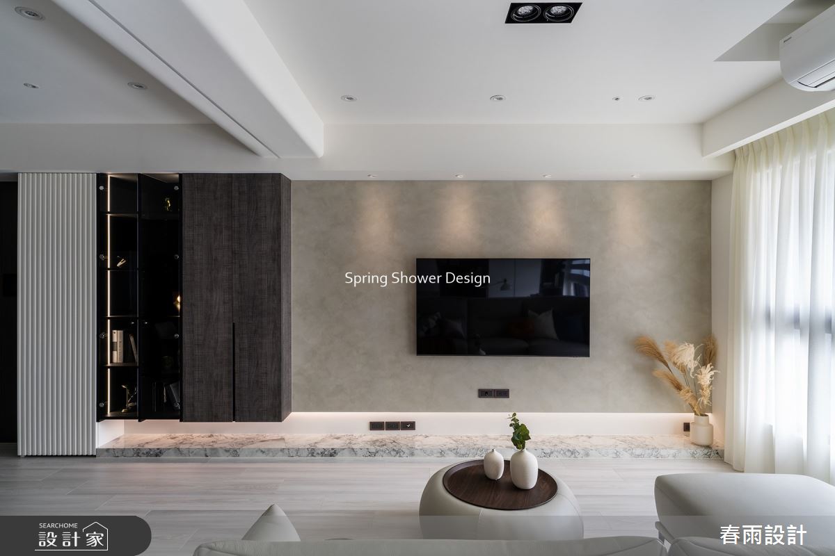 23坪新成屋(5年以下)＿現代風客廳案例圖片＿春雨設計＿春雨_214 城市莊園之14