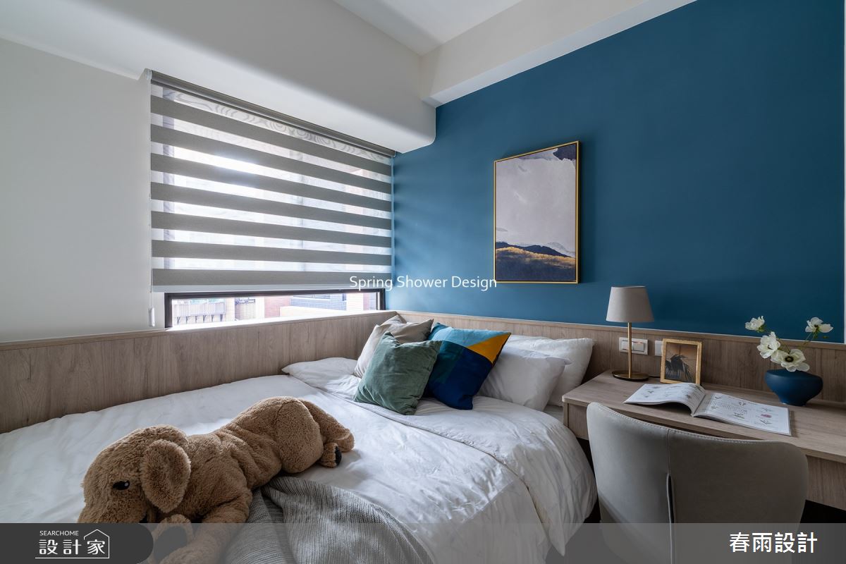 23坪新成屋(5年以下)＿現代風臥室案例圖片＿春雨設計＿春雨_214 城市莊園之27