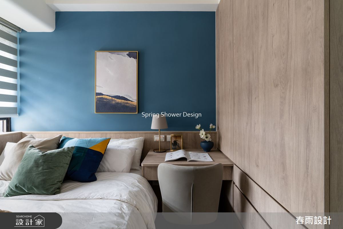 23坪新成屋(5年以下)＿現代風臥室案例圖片＿春雨設計＿春雨_214 城市莊園之29