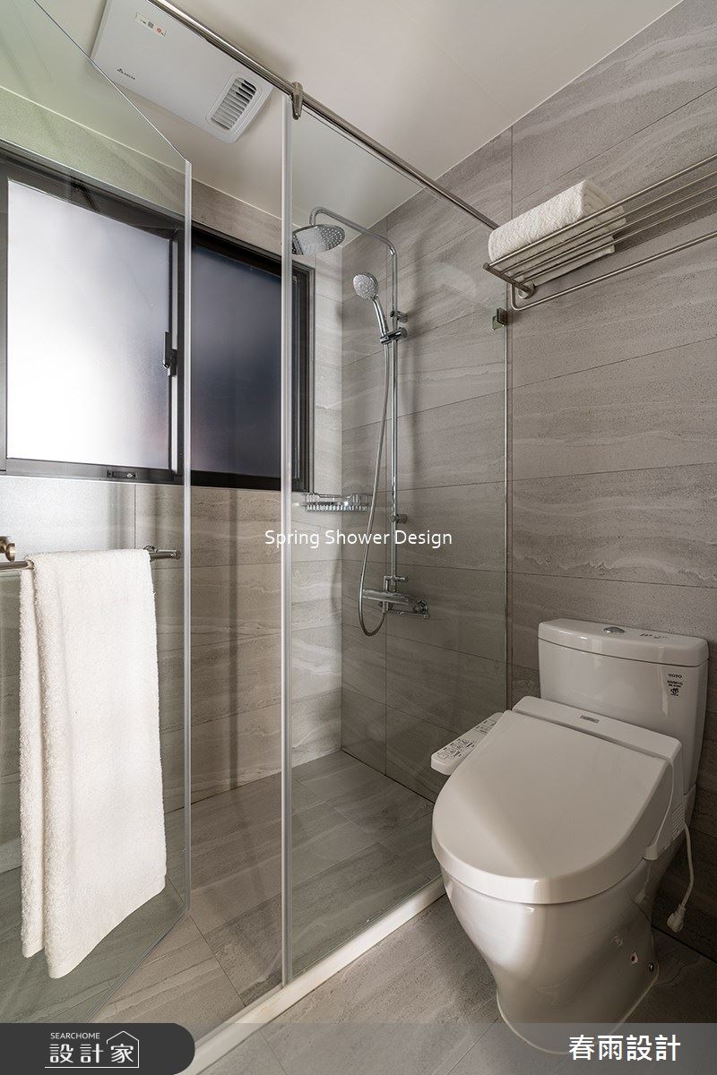 23坪新成屋(5年以下)＿現代風浴室案例圖片＿春雨設計＿春雨_214 城市莊園之32