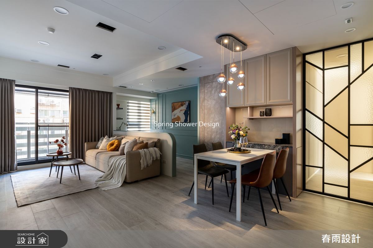 新成屋(5年以下)＿現代風客廳餐廳案例圖片＿春雨設計＿春雨_215 海山花園2之2