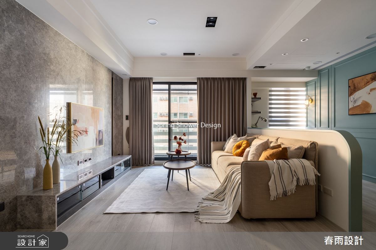 新成屋(5年以下)＿現代風客廳案例圖片＿春雨設計＿春雨_215 海山花園2之7