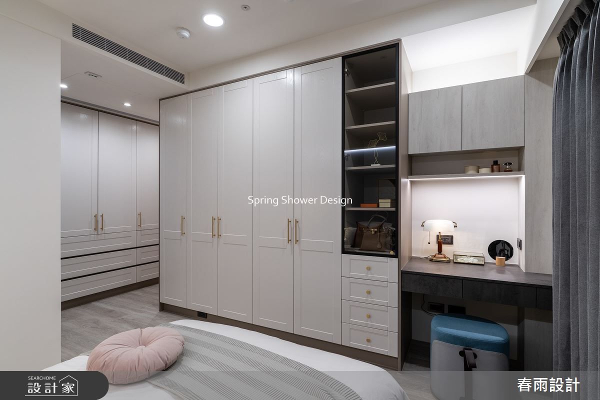 新成屋(5年以下)＿現代風臥室更衣間案例圖片＿春雨設計＿春雨_215 海山花園2之22