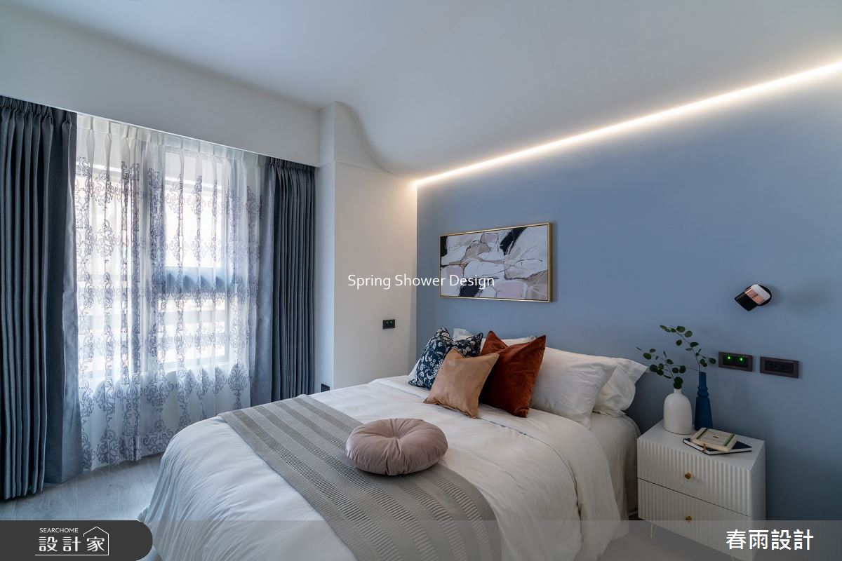 新成屋(5年以下)＿現代風臥室案例圖片＿春雨設計＿春雨_215 海山花園2之21