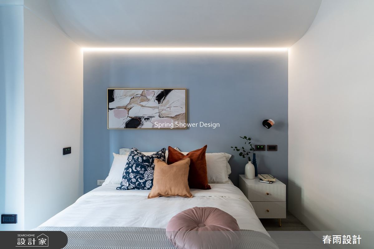 新成屋(5年以下)＿現代風臥室案例圖片＿春雨設計＿春雨_215 海山花園2之20