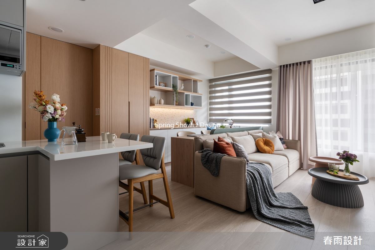 新成屋(5年以下)＿現代風客廳餐廳書房案例圖片＿春雨設計＿春雨_216 華固馥麗2之2