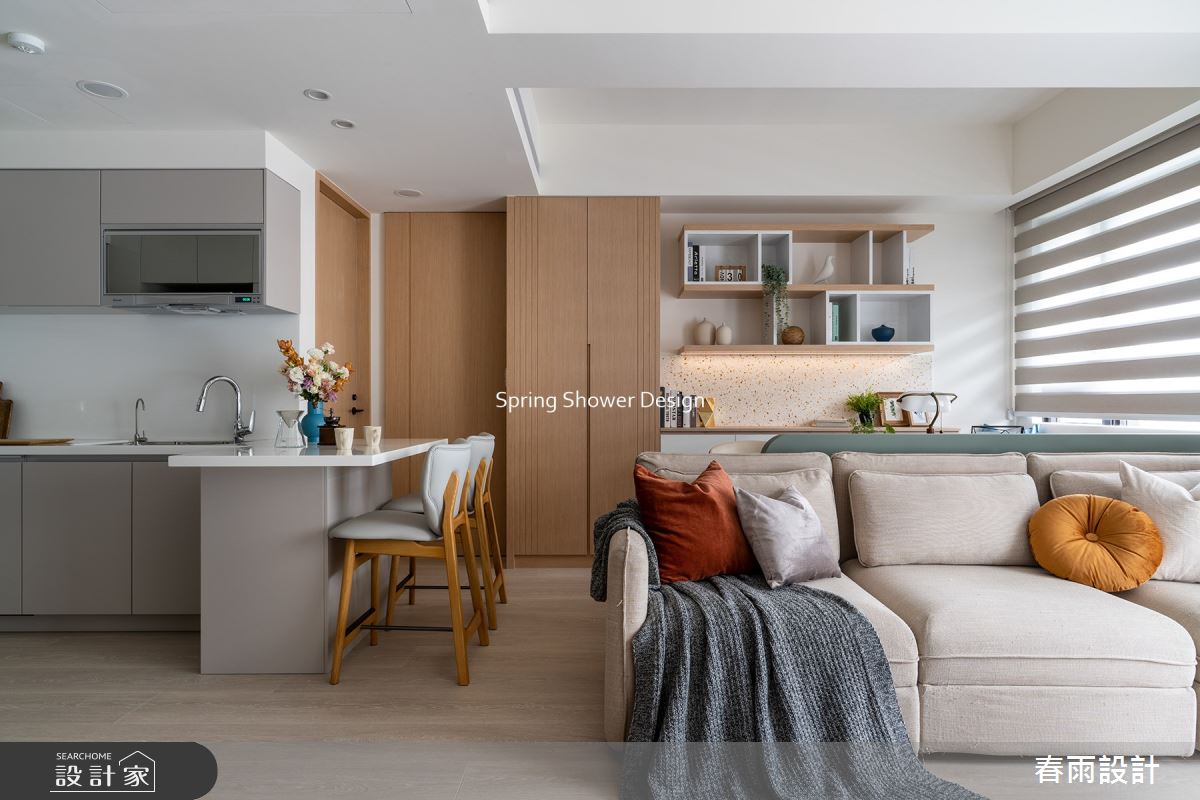 新成屋(5年以下)＿現代風客廳餐廳廚房案例圖片＿春雨設計＿春雨_216 華固馥麗2之5
