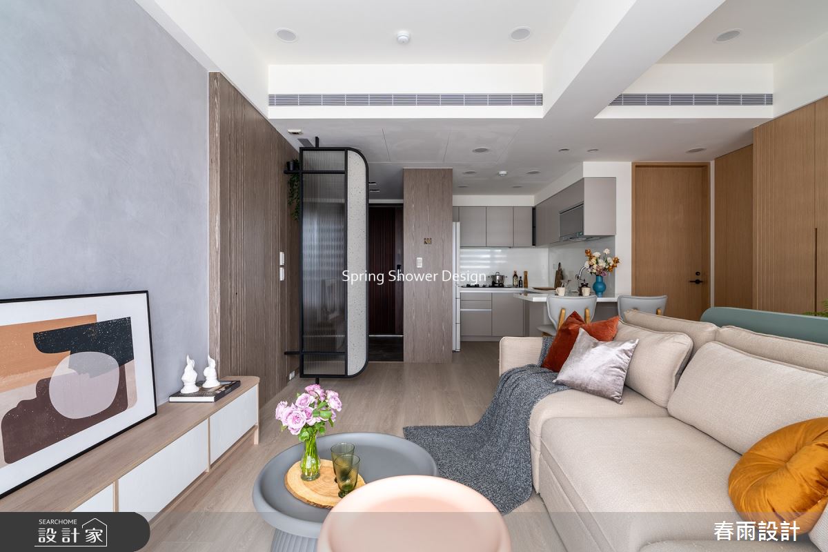 新成屋(5年以下)＿現代風客廳廚房案例圖片＿春雨設計＿春雨_216 華固馥麗2之8
